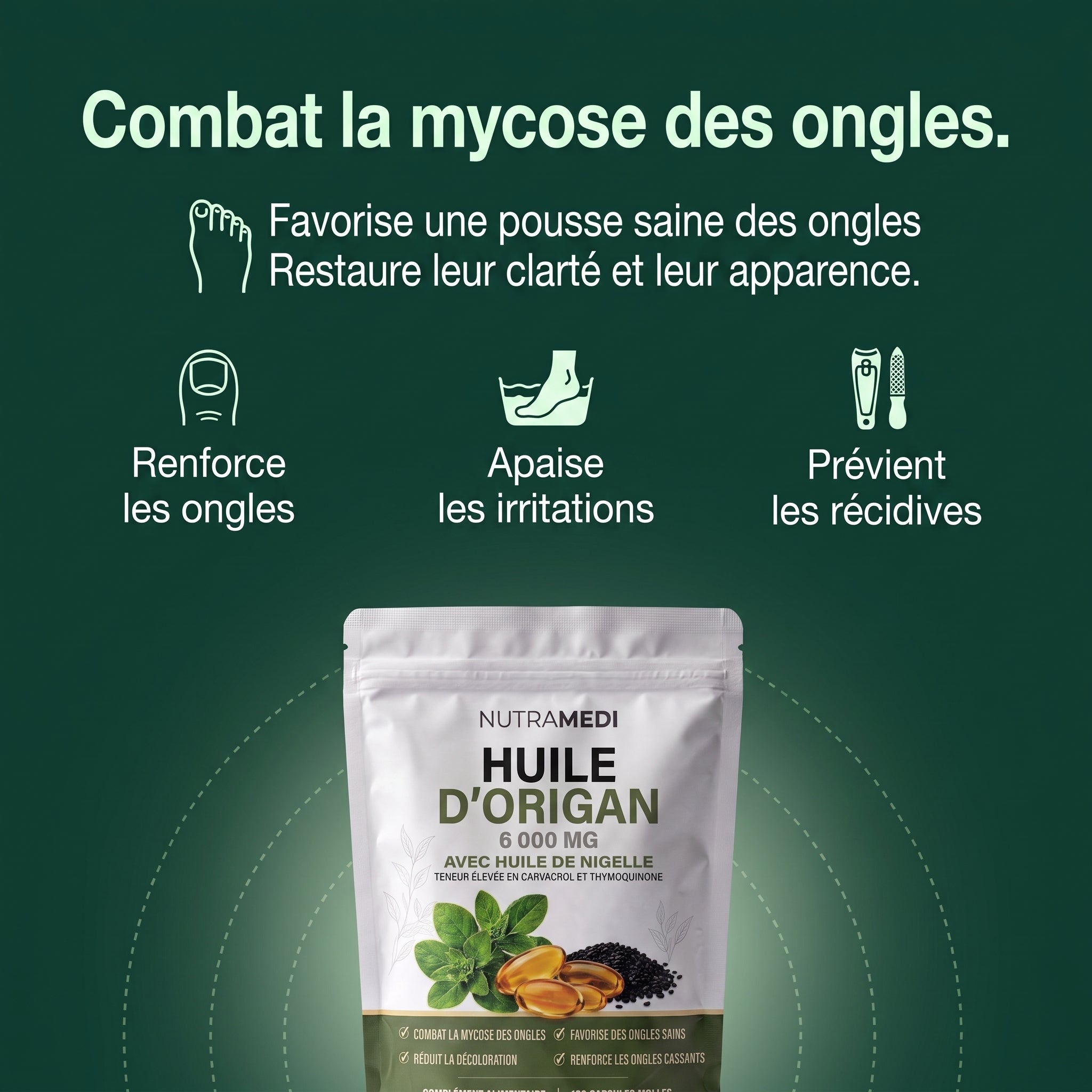 Nutramedi Huile d'Origan & Huile de Nigelle